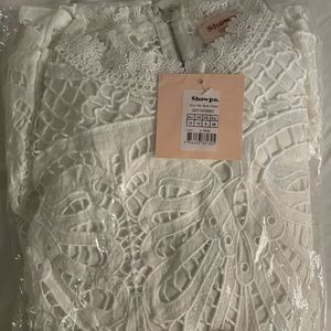 SHOWPO, WHITE DRESS, Size S and M